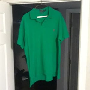 Polo collar shirt